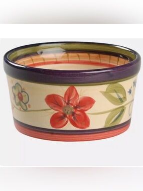 Simone dipping ramekin custard bowl HD DESIGNS Floral 8468767